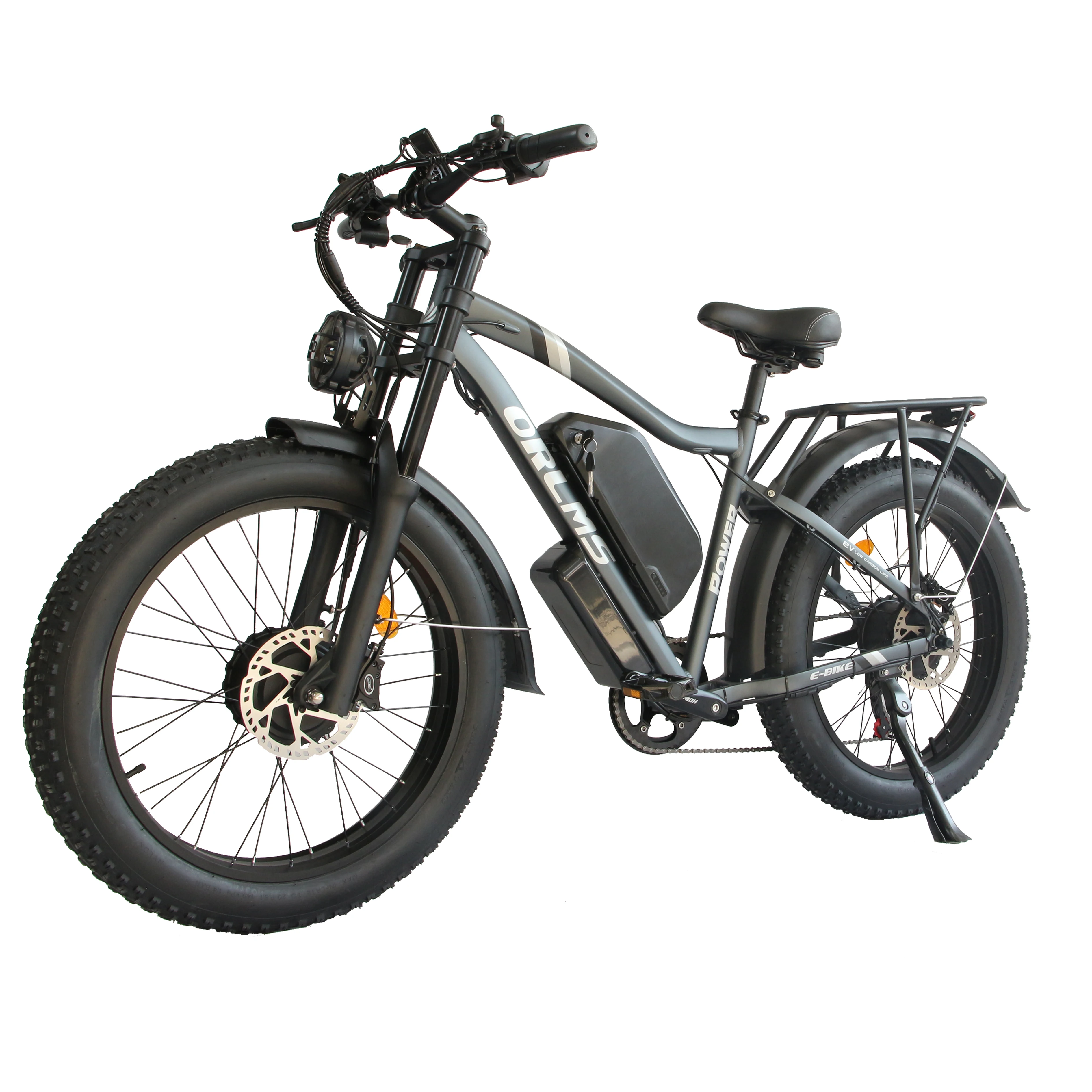 

ORLMS MX500 электронный велосипед для взрослых, аккумулятор 1500 Вт, 52 В, 25 Ач, электрический велосипед, 24 дюйма, вездеходные толстые шины, электронный горный велосипед