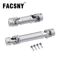 2PCS For TRX4M Stainless Steel Drive Shafts CVD Driveshaft for TRX4M 1/18 RC Crawler Car Upgrade Parts
