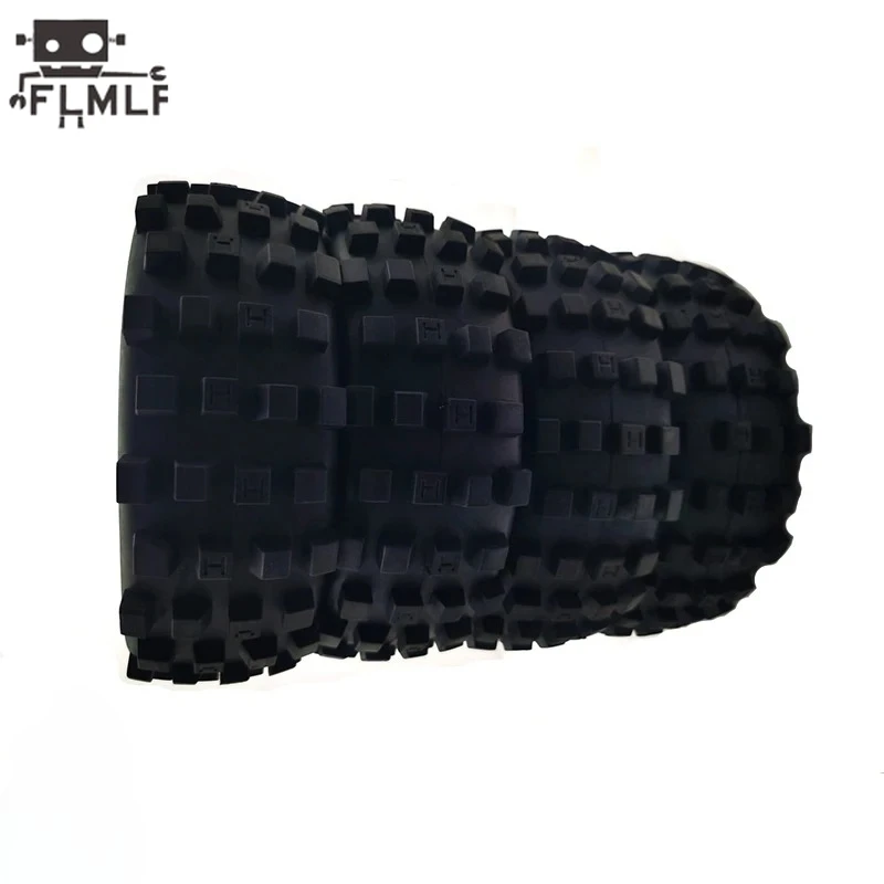 Giant Grip Tire Off-road Tire Large Tread Tire Skin Kit 4pc for 1/5 Losi 5ive-t Rovan LT King Motor X2 DDT FID RACING DBXL