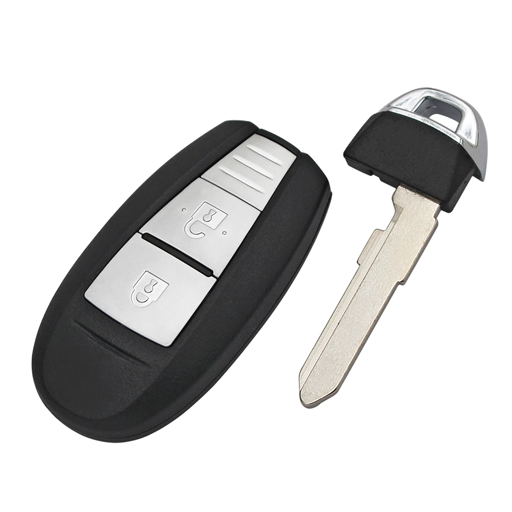 Ecusells 2 Buttons 433MHZ 47 Chip Smart Card Keyless Entry Remote Key Fob for SUZUKI Vitara SX4 SWIFT S-Cross TS008