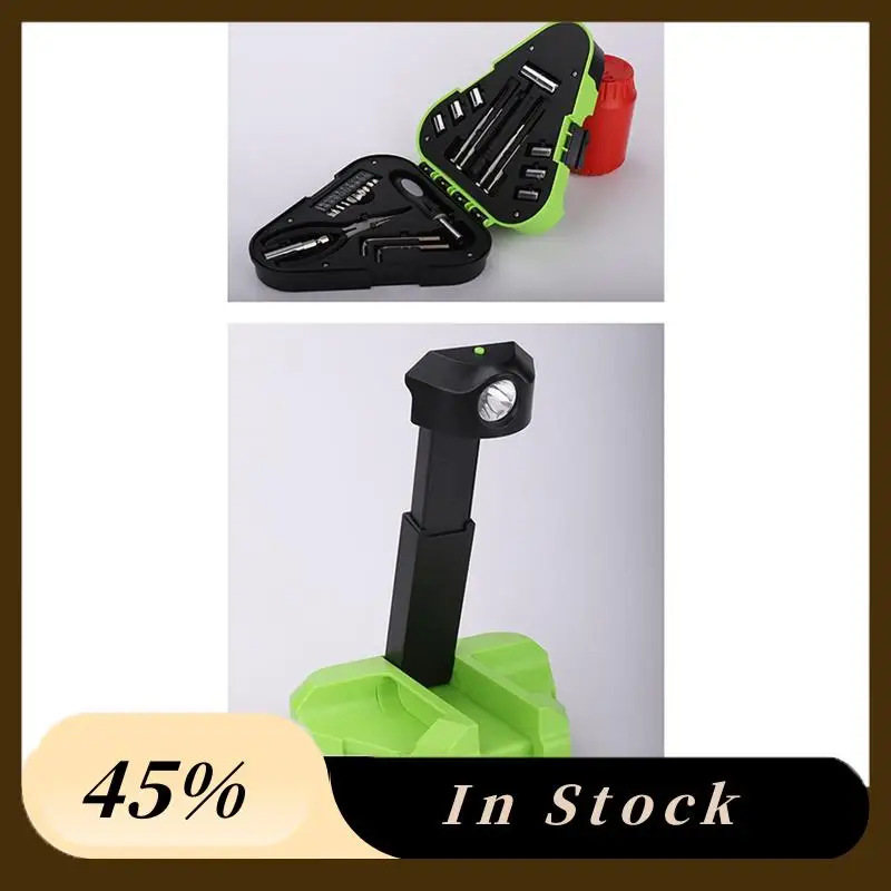 

A78K New Magnetic Screwdriver Set, 26-In-1 Portable Carbon Steel Screwdriver Set Repair Tool Kit With Led Light