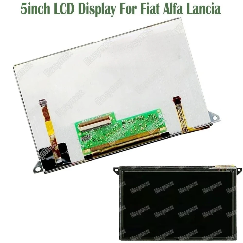 5 Inch LCD Display for Fiat Alfa Lancia Car GPS Navigation Screen Replacement