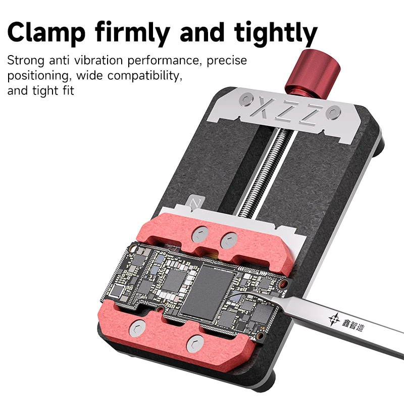 Imagem -03 - Universal Pcb Holder Jig Ajustável Resistência a Alta Temperatura Cpu ic Chip Solda Fixture Ferramentas de Remoção de Cola Chip