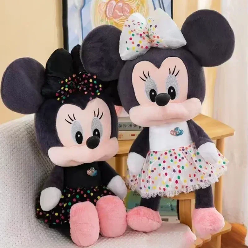 50/75 cm Disney Anime Mickey Minnie Mouse Pluche Gevulde Cartoon Pop Sierkussen Kinderen Verjaardag xmas Gift Speelgoed