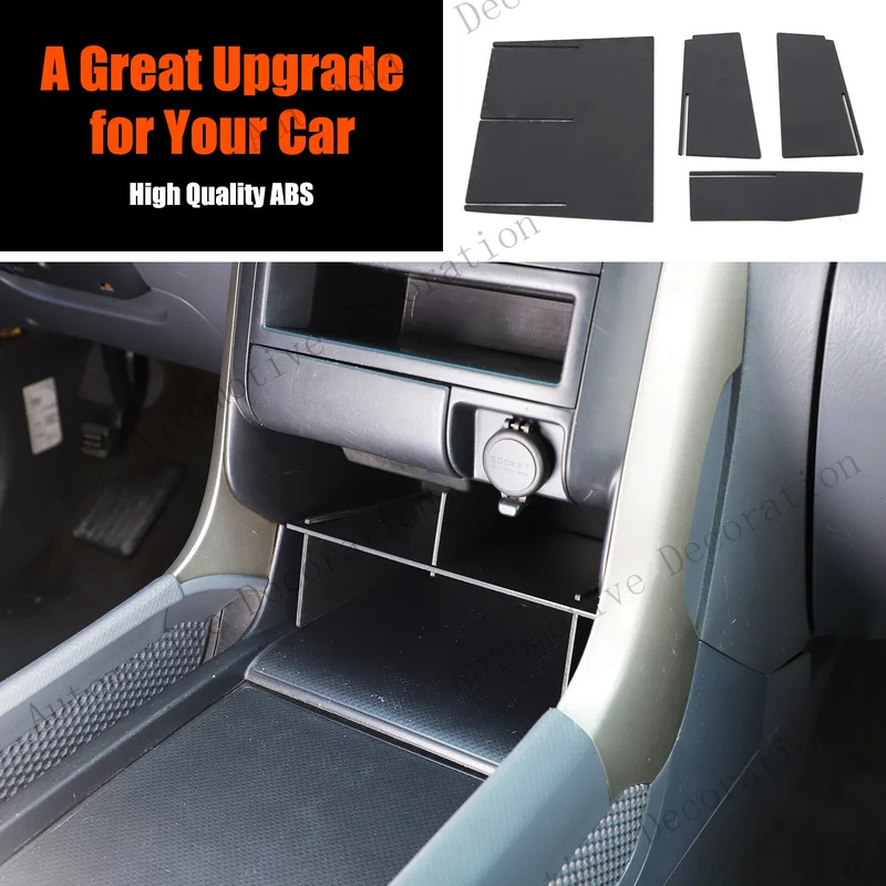 Z+ Center Console Dash Storage Box Tray Insert Divider For Honda Pilot 2003-2008