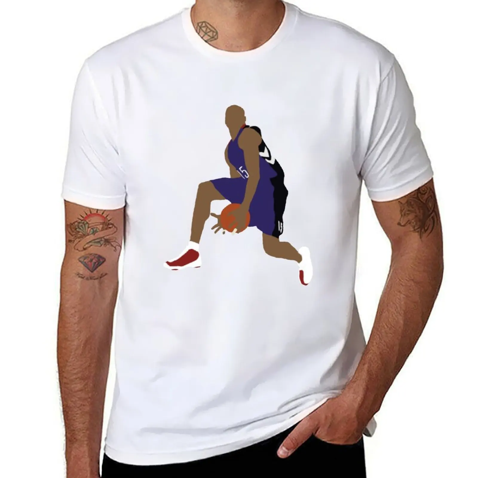 

Vince Carter Between The Legs T-Shirt printed t shirts for man men t shirt cotton 100% T-Shirt