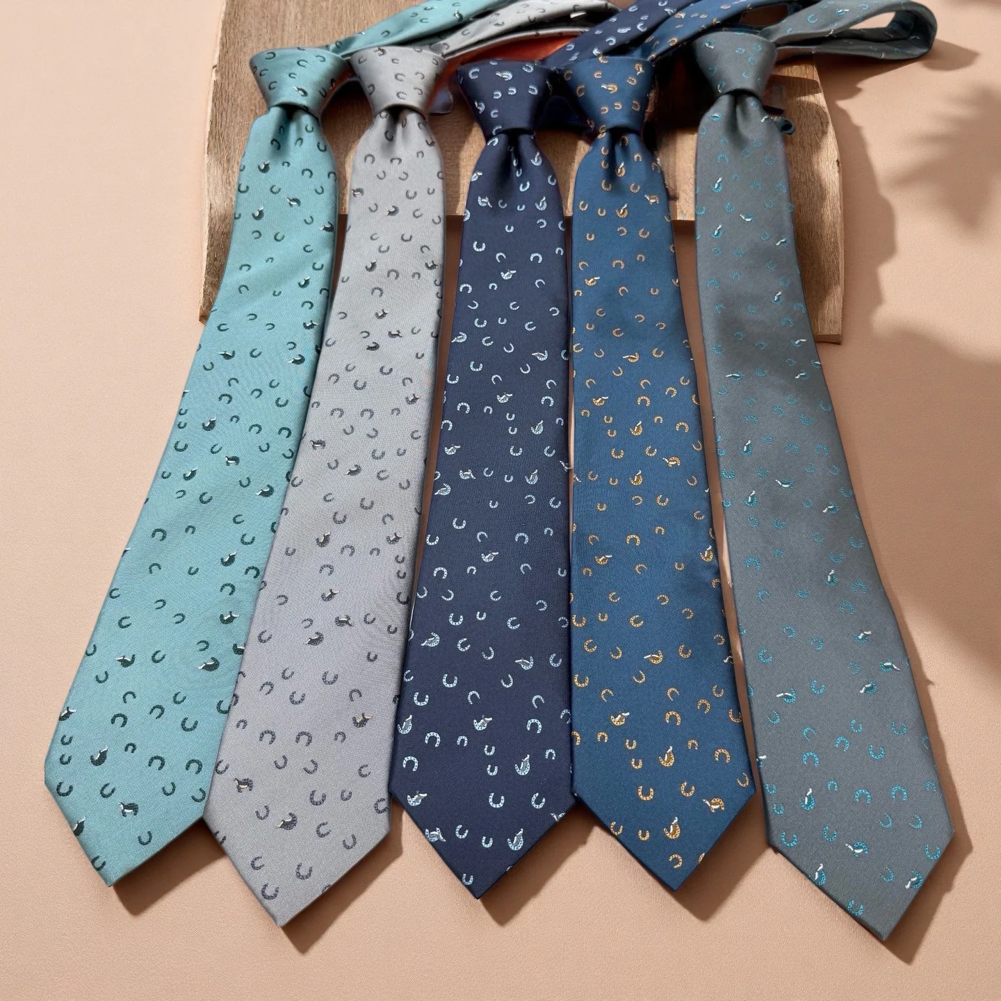 spring-summer-men's-ties-stylish-simple-printed-business-formal-tie-and-bow-tie-versatile-and-personalized-groom-tie-and-bow-tie