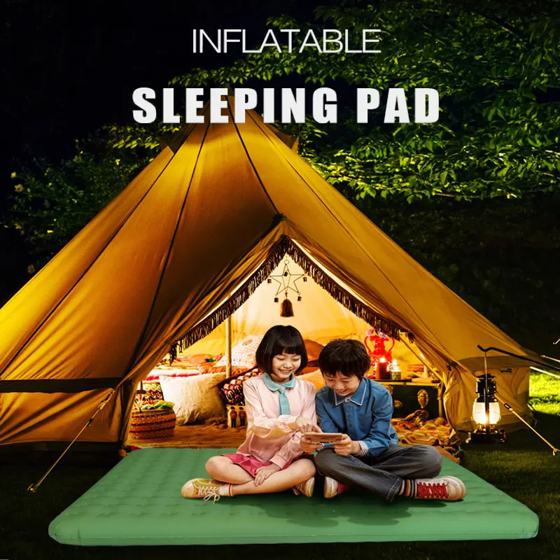 Double Sleeping Pad Lightweight Comfort for  Camping mattress