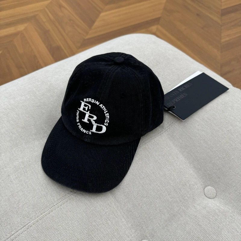 High Street ERD Embroidery Washed Baseball Caps Visors Y2k Hat Regulate High Quality Casual Hats