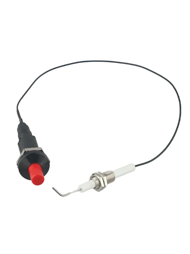 

Ceramics Piezo Spark Ignition Equipment Exquisite Push Button Thread M10*1 1 Out 1 30cm Accessories Ovens Stove