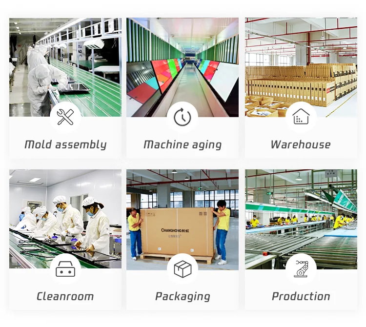 تلفزيون ذكي من الشركة المصنعة 24 32 40 43 50 55 65 بوصة LED مع تلفزيون Android WIFI Webos Tizen System