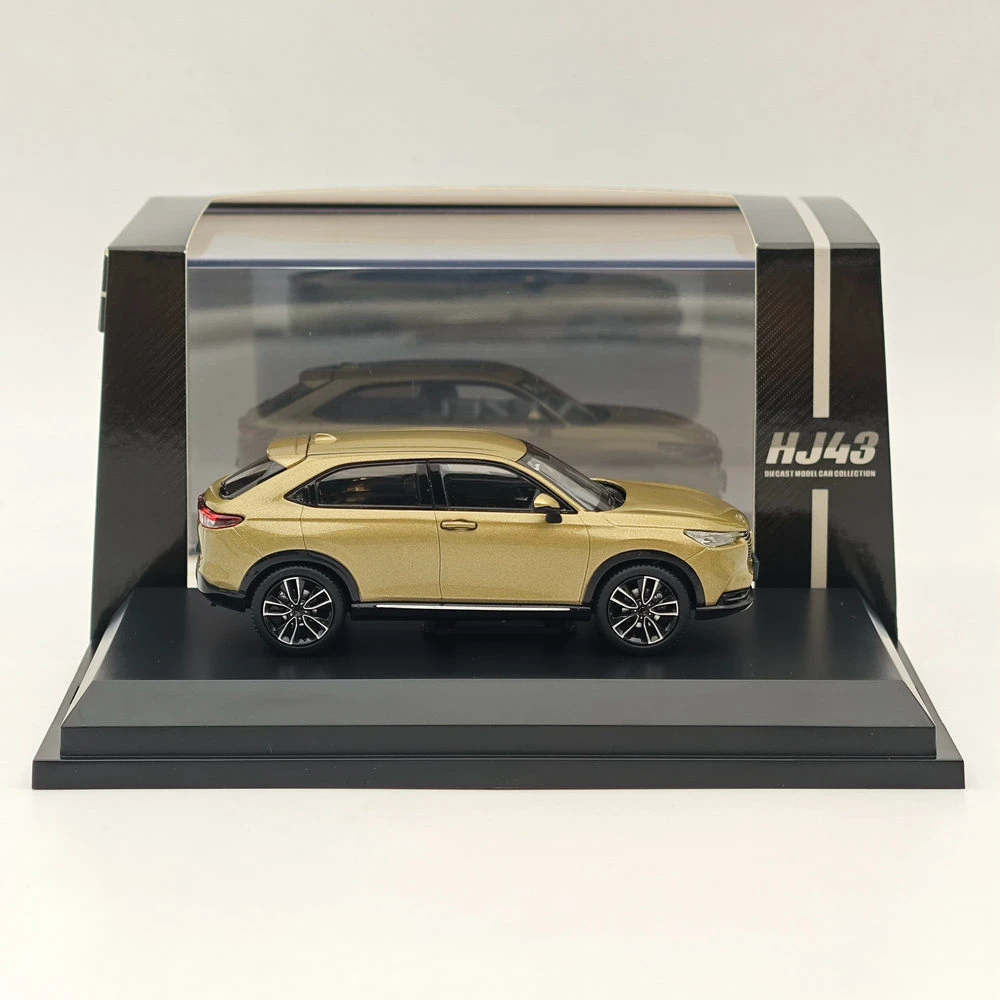 Hobby Japan 1/43 VEZEL e:HEV Z Sand Khaki (P) Diecast Model Car Limited Collection Auto Toys Gift HJ432002K