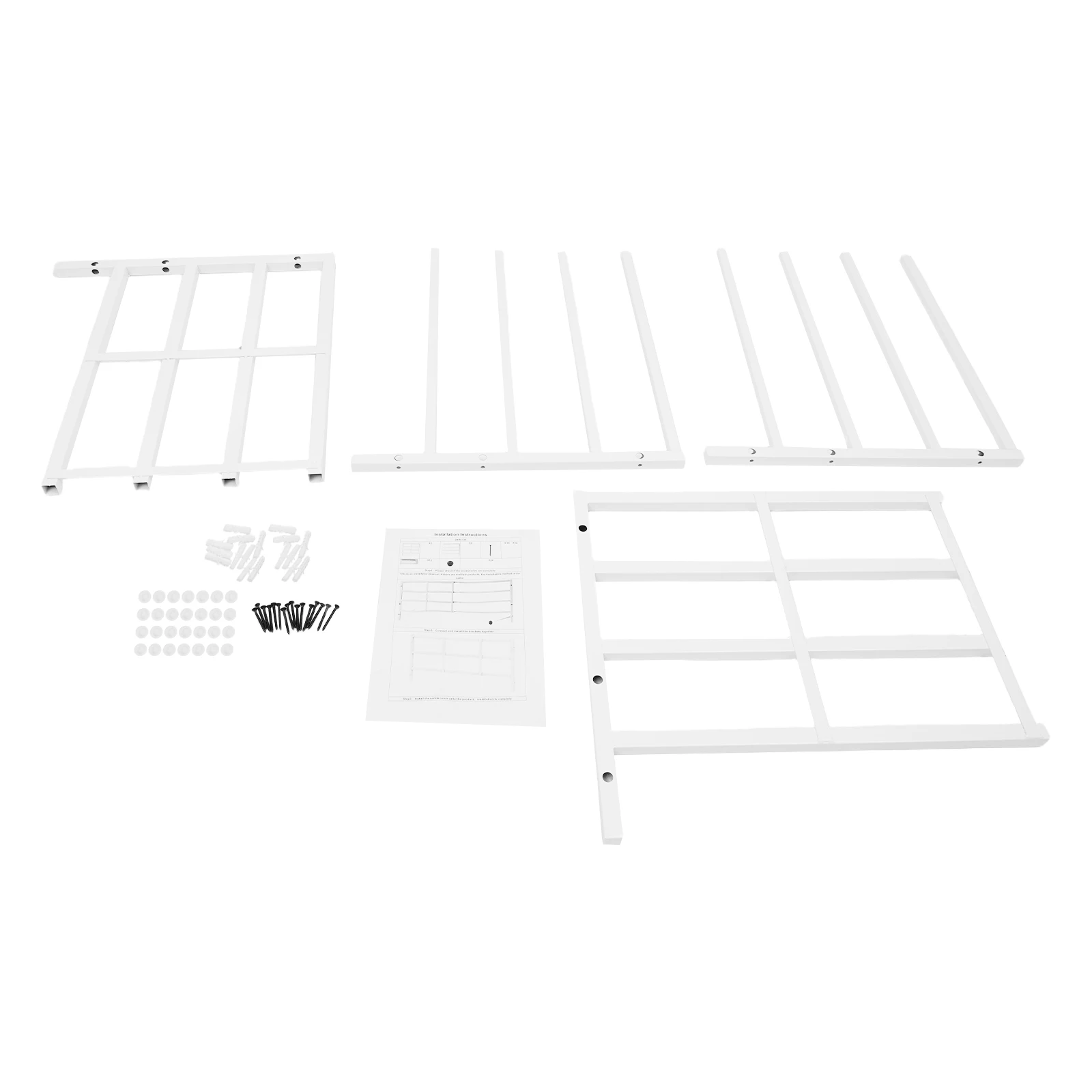 2PCS Child Safety Window Guards Adjustable Window Safety Guard Iron Window Safety Guard