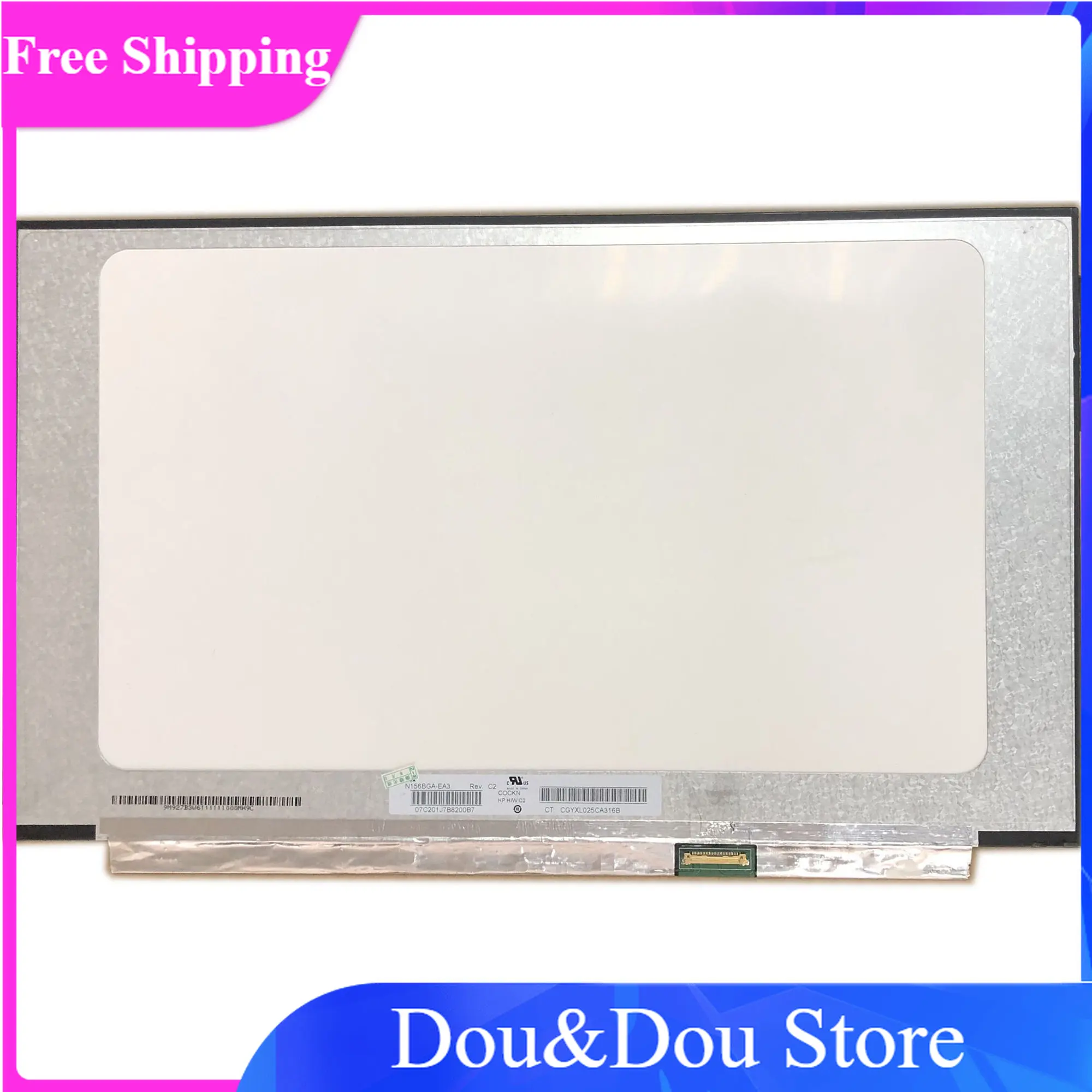 

N156BGA-EA3 15.6" Panel Replacement 1366X768 Special one with no screw holes LED LCD Screen