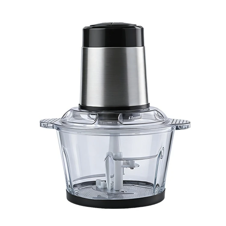 Electric Meat Grinder Glass Bowl Multi‑function Food Chopper Household Mini Blender For Vegetable Fruit Meat Grinding