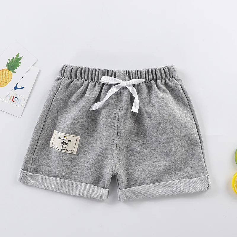 12M To 5T Newborn Baby Shorts for Boy Casual Solid Baby Kids Shorts Pants Boys Shorts Summer Thin Baby Boy Clothes 2024