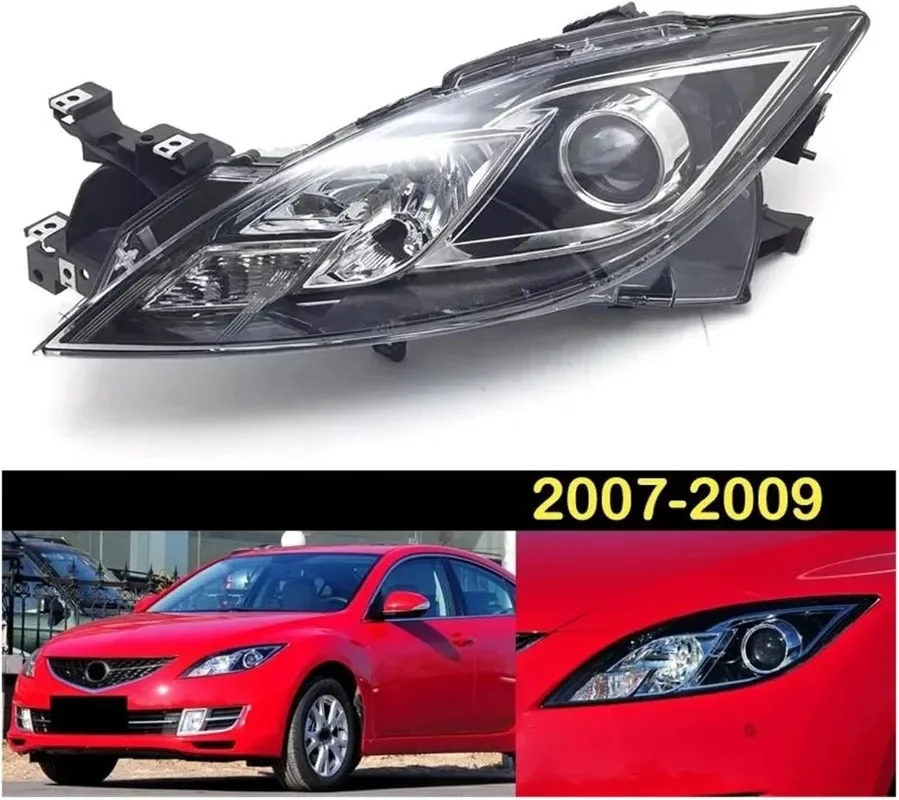 

Для Mazda 6 Gh Atenza Ii 2007 2008 2009, передний бампер, фара, фара дальнего света, указатель поворота