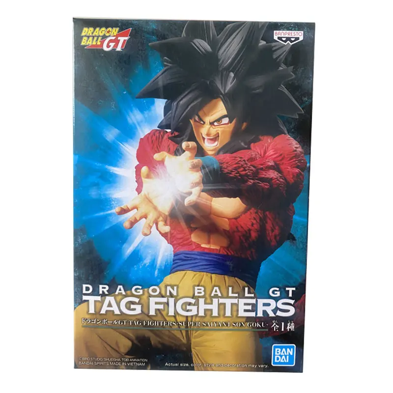 Bandai Dragon Ball GT Super Saiyan 4 Son Goku Vegeta IV TAGFIGHTERS  Action Figure Collection Model Brand New Genuine in Shelf