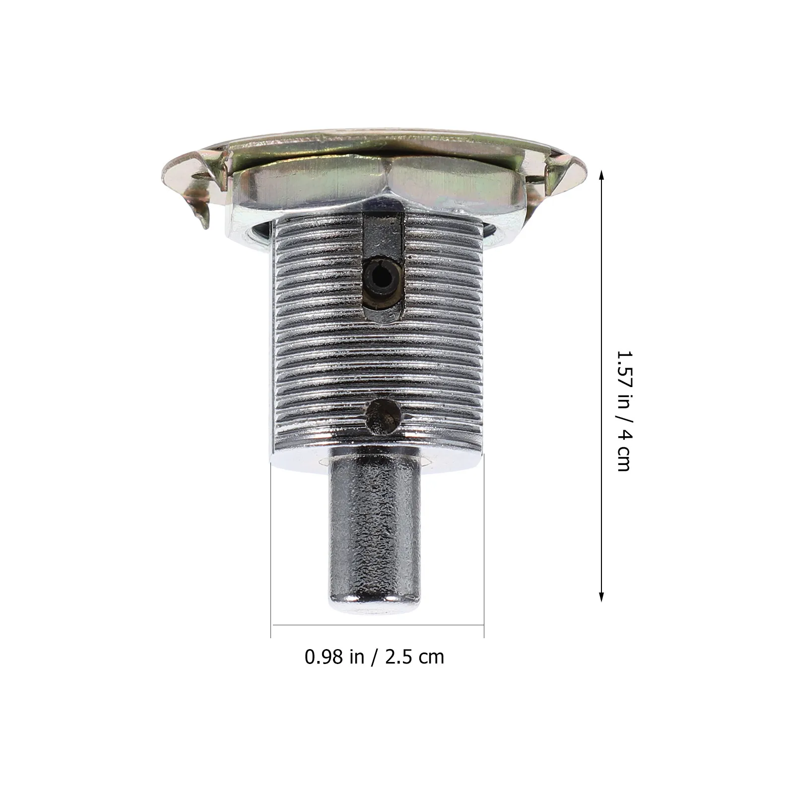 1 set Press Lock Zinc Alloy Copper Cabinet Vending Electric Desk Wooden Door Keyed Drawer Lock Durability