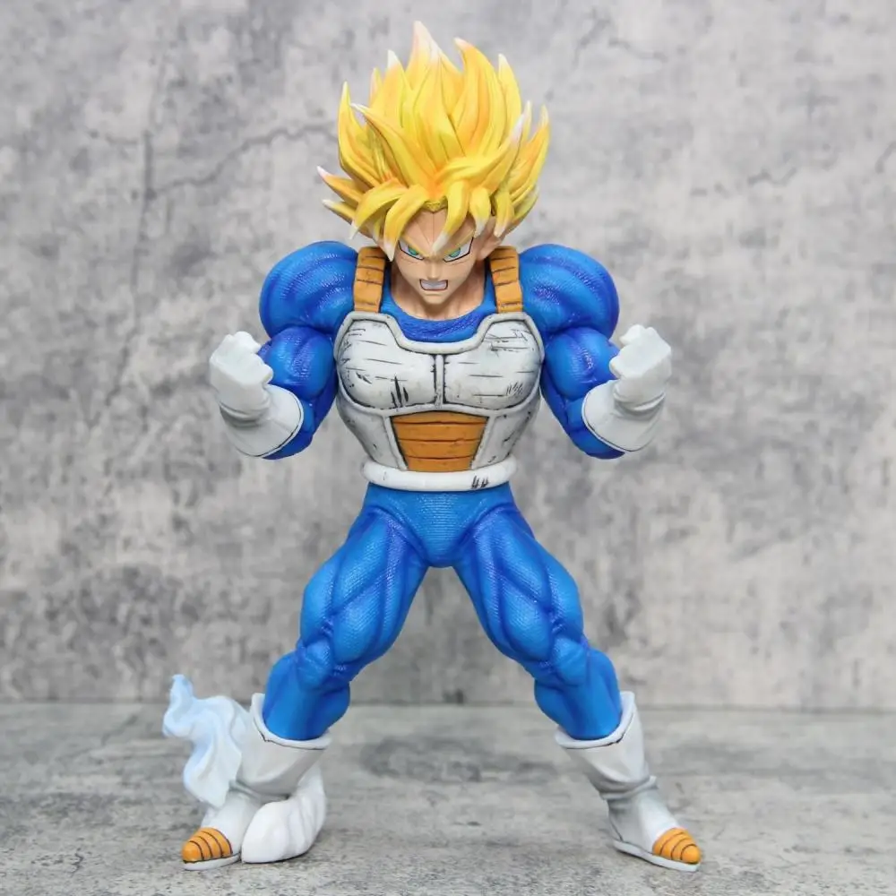 Dragon Ball Anime Figure Goku Super Saiyan I Muscle Morphology Standing Posture Pvc Action Figures Model Desktop Ornament Toys