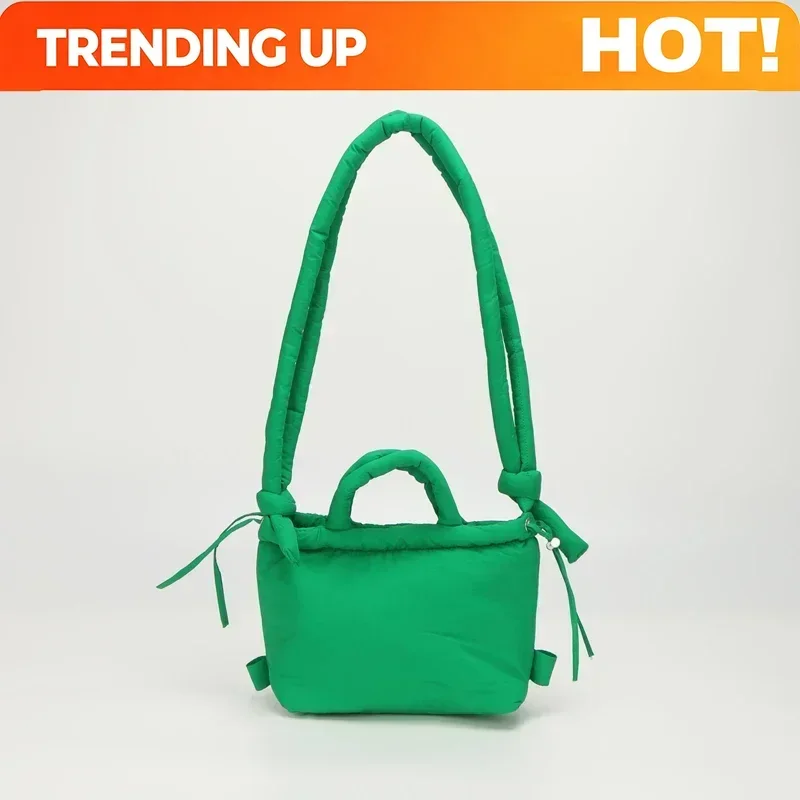 Colorful Nylon Small Square Shoulder And Crossbody Bags Super Cool Simple Versatile Handbags For Women 2024 Casual Hot Sale