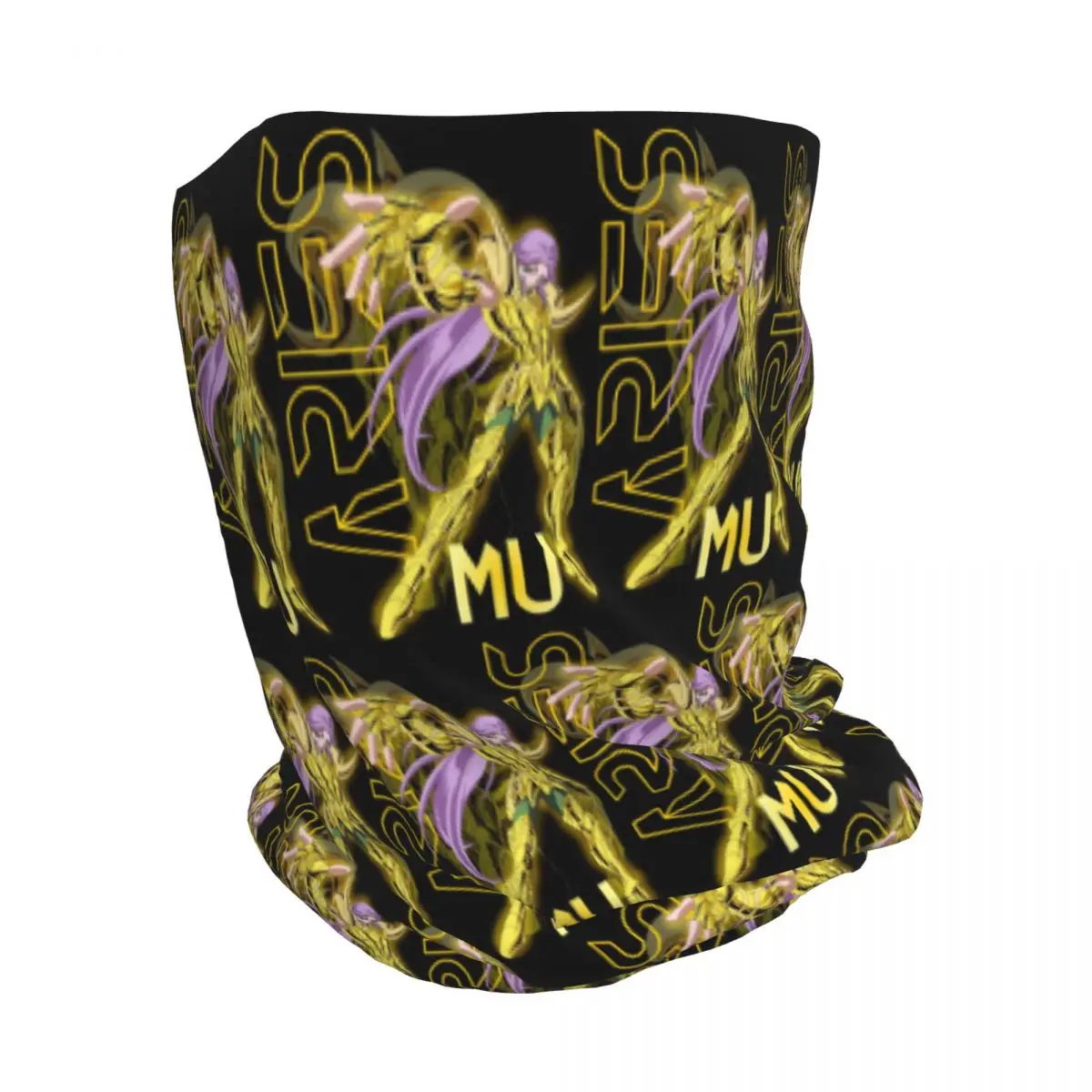 Mu Knights Of The Zodiac Bandana Neck Cover Magic Scarf Warm Face Mask Beanies Hat Unisex Adult Breathable