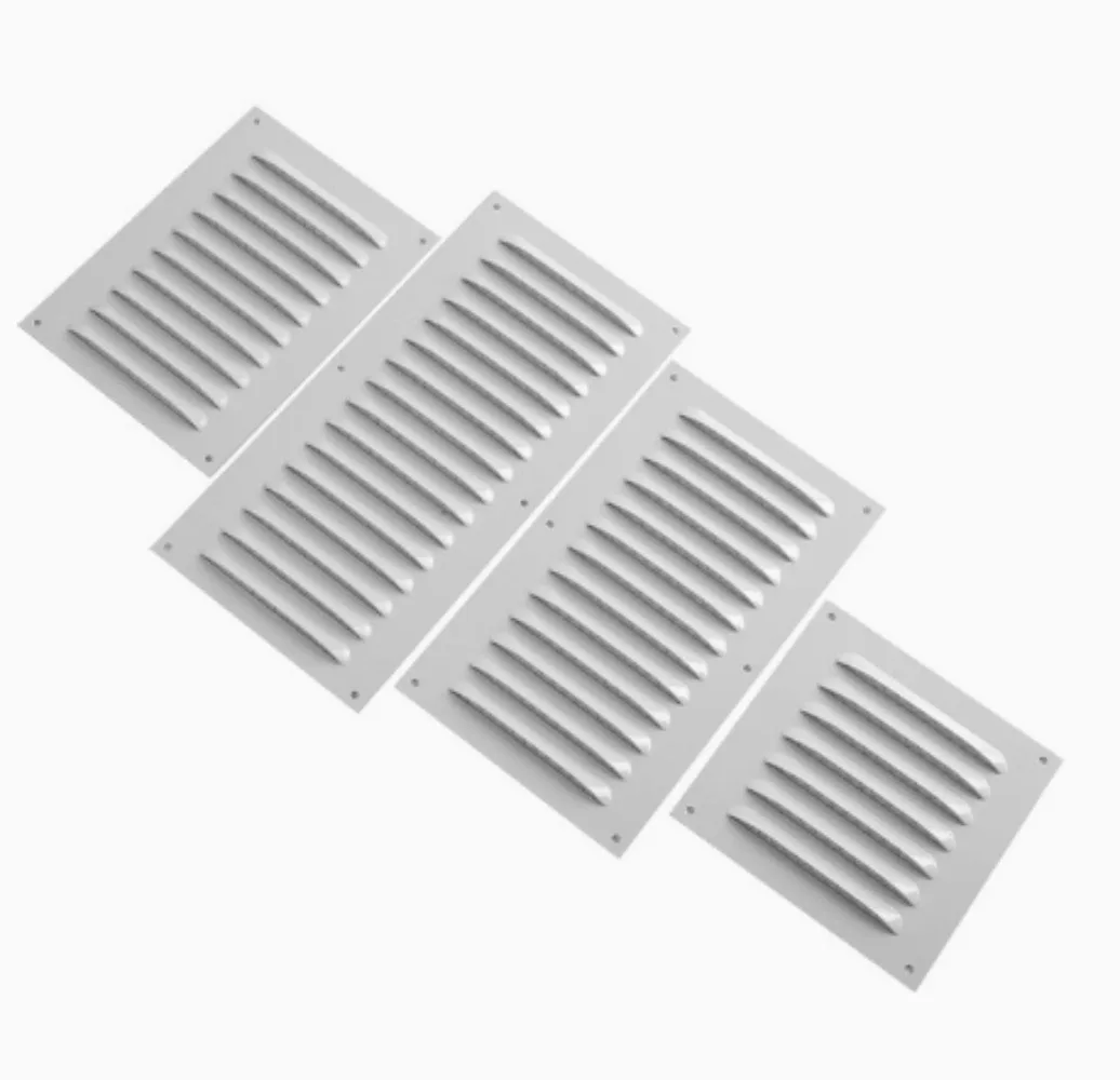 Aluminum Alloy Air Vent Grille Heating Cooling Vents Plate Exhaust Outlet Ventilation Cover 100/150/200/250/300