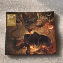 Black Metal Mayhem Euronymous Music CD Atavistic Black Disorder Album Music Record Cosplay Walkman Car Party Soundtracks Box