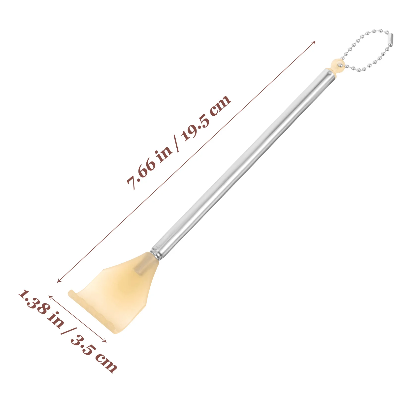 4pcs Back Scratcher Stainless Steel Retractable Extendable Metal Claw Handy Massager For Back Relief Portable Hanging Chain