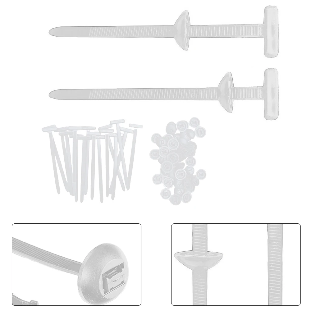 Automotive Repair Nylon Cable Ties Detailed Repairs Compact Size Quick Installation Secure Fastening User Convenience