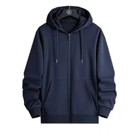 Sudaderas con capucha con cremallera para hombre, nueva sudadera con capucha de manga larga, traje informal de moda para hombre, ropa deportiva holgada, Otoño e Invierno