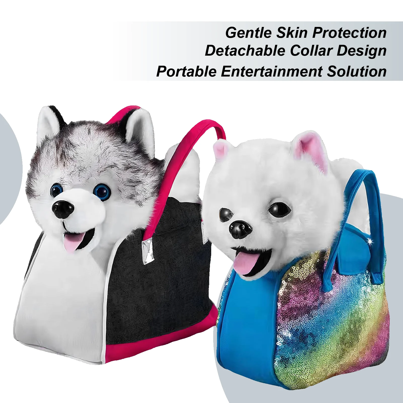 Elektronischer Spielzeughund, interaktiver Begleiter, singender, bellender elektrischer Hund für Kinder, für Jungen, Mädchen, Teenager, Kinder, Wohnzimmer, Schlafzimmer