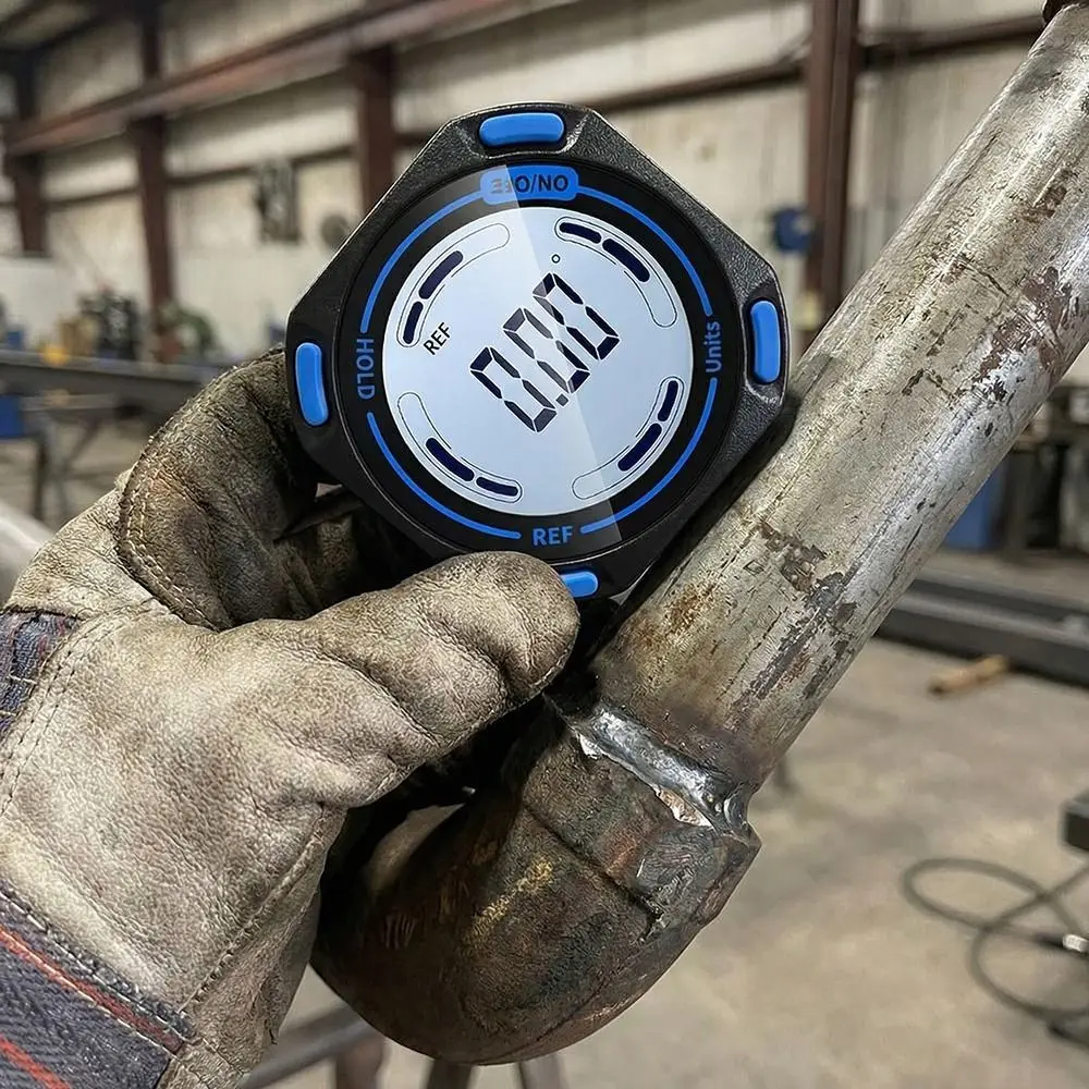 

Инклинометр-угломер с ЖК-дисплеем, магнитным основанием, электронный уровень-бокс 360° ° Компактный цифровой угломер-уровень для измерения углов