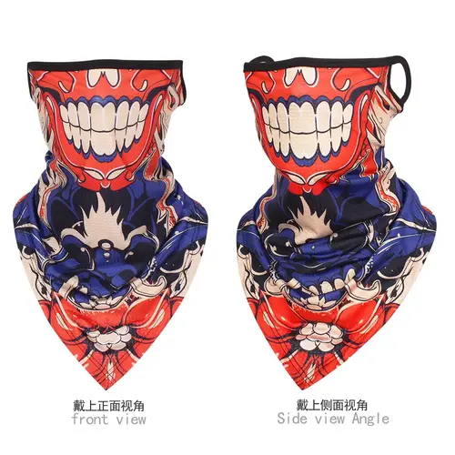 Multi-function Motorcycle Face Scarf Skull Masks Cycling Neck Gaiter Cover Mesh Tube Sport Sunscreen Men Women Bandana Balaclava - Image 13