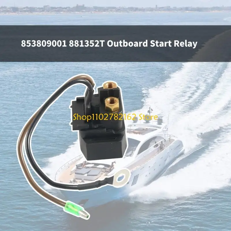 

547B Solenoid Relays Replacement Accessories for Mariner 8HP-30HP 853809001 Boat Motor Starter Solenoid Relays Assy