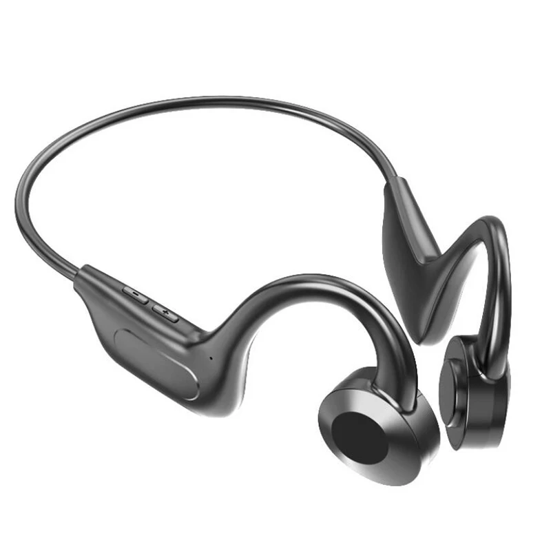 Oleeanre headphone nirkabel Bluetooth earphone Neckband Headset olahraga dengan kartu TF MP3 Player untuk Android IOS Earbuds dengan Mic