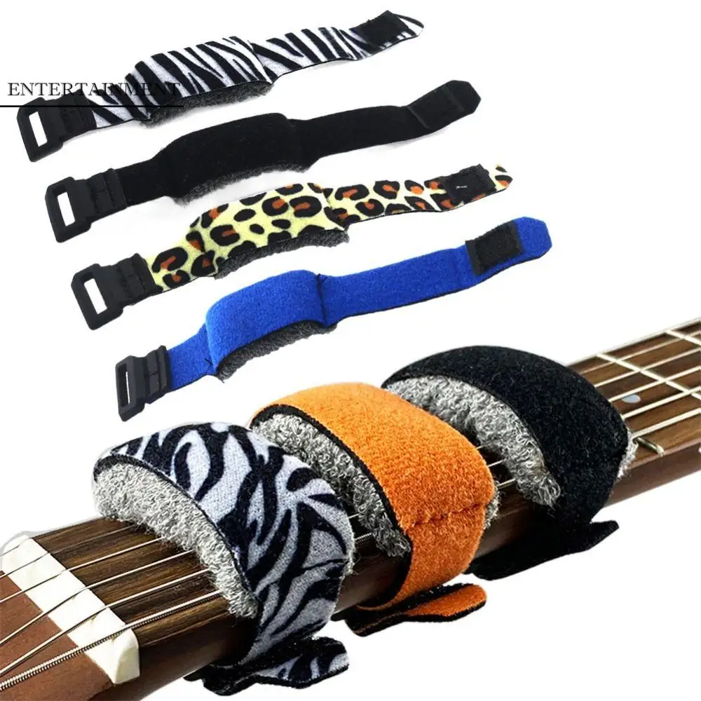 

Eliminate Noise Fret Wrap Leopard Print Color Easy To Install Guitar Soundproofing Tape Remove Plush Guard String