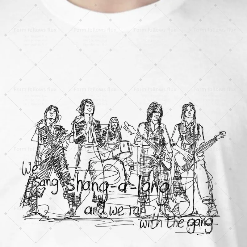 

2026 men T-Shirt Hoodie Bay City Rollers Mums Pop Mod Reggae Irish Hand Drawn Comic style Unisex S-6XL Plus Size Friendly