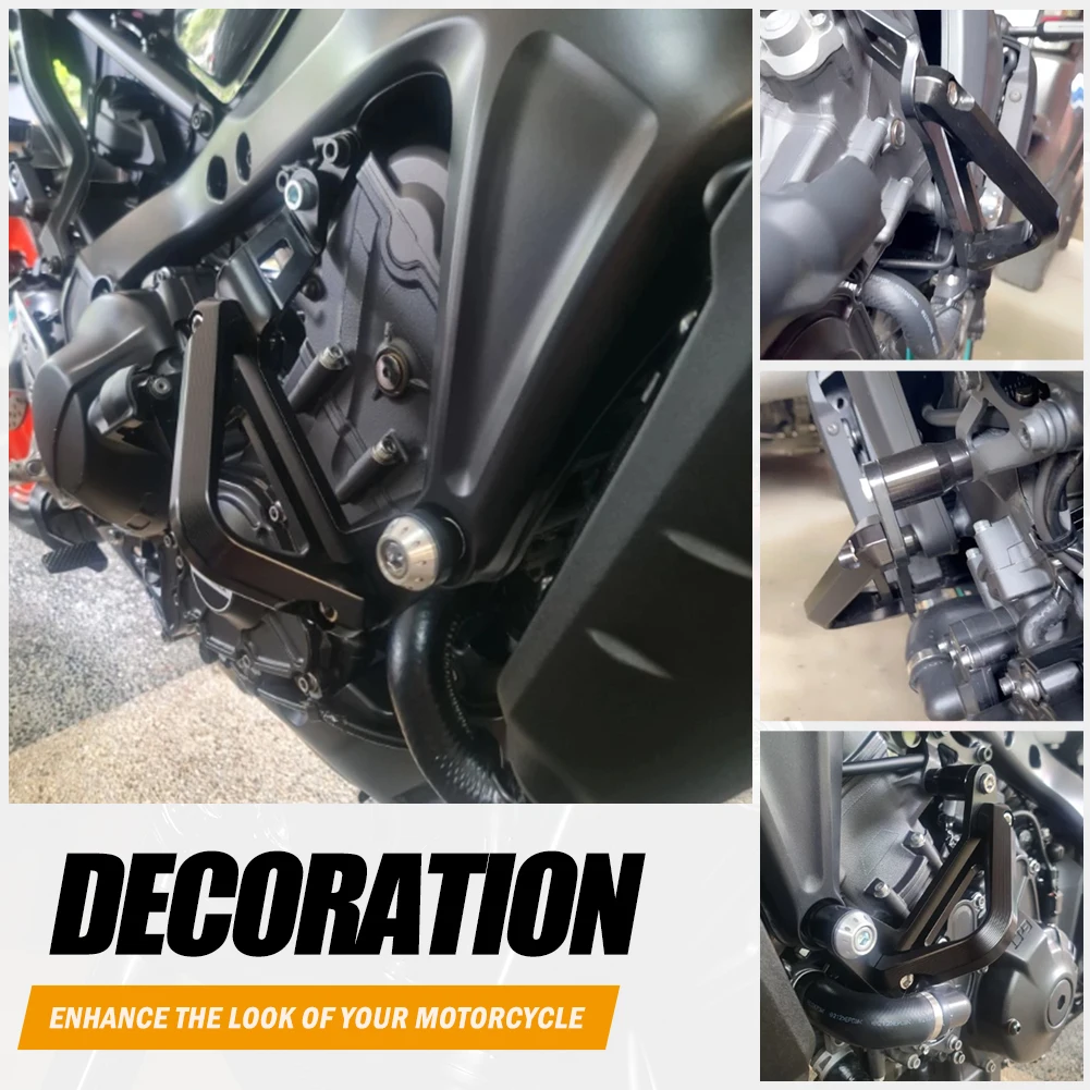 MT-09 Tracer 9 Motorcyle Engine Protetive Guard Falling Crash Pad Protector For YAMAHA MT-09/SP 2021 2022 Tracer 9/GT 2021 2022