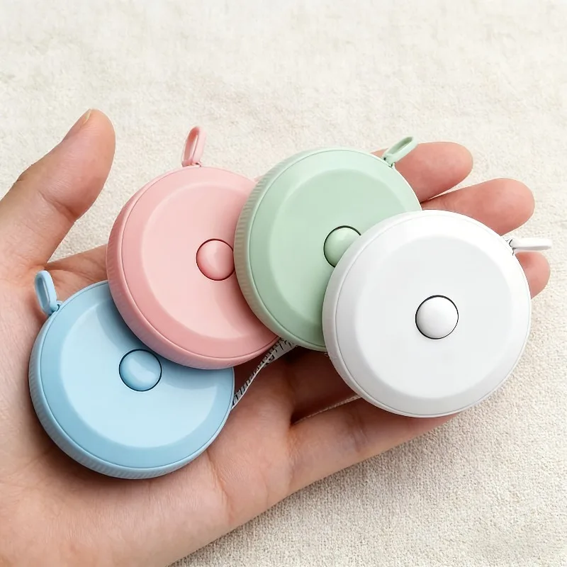 Retractable Soft Tape Measure Self Lock Body Measuring Tape for Weight Loss Medical Sewing Tailor Craft Measurement Tool