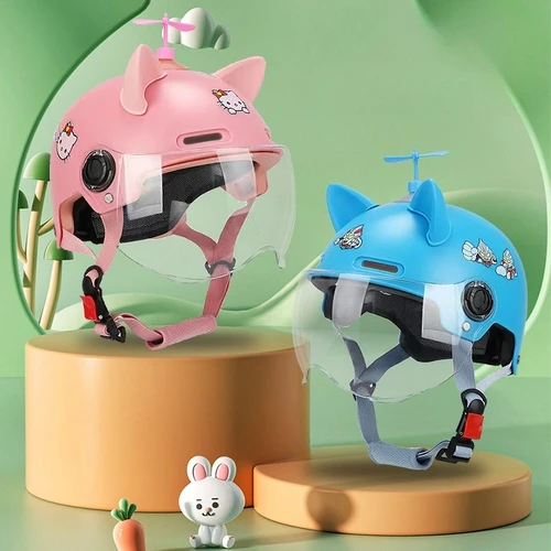 Casco de montar para niños, aspecto Adorable ajustable, ultraligero, absorbente de golpes, ABS, monopatín para niños pequeños, casco de seguridad para bicicleta para chico