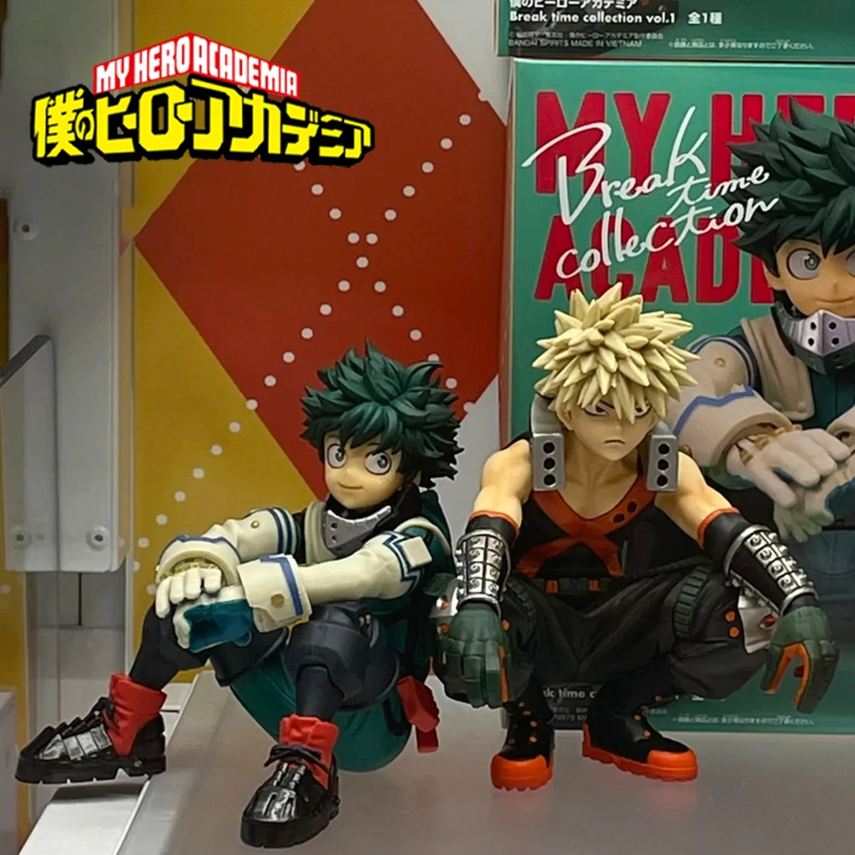 En Stock nuevo figura de Anime My Hero Academia Midoriya Izuku figura de acción adornos Pop regalos de Navidad juguetes para niños 1-4 Uds
