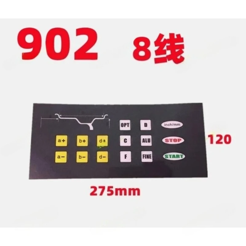 1PC Balancing Machine Parts 901/902 Keyboard Control Panel Touch Switch