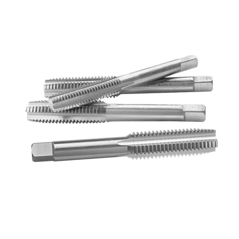 Customizable High Speed Steel Manual Tap Set Machine Tool Thread Cutting Die Type Special Tap Titanium Coated Spiral Tap