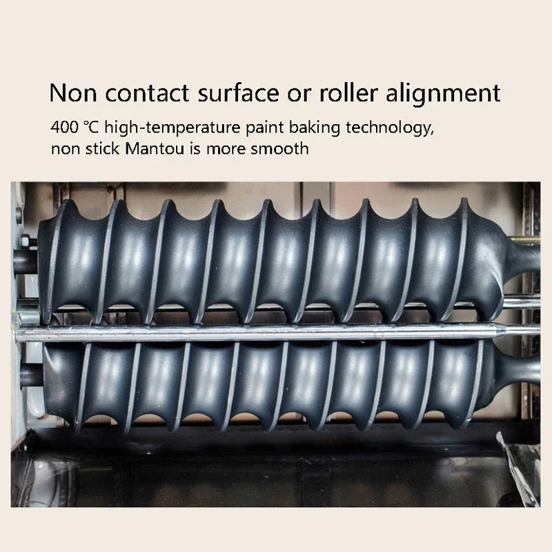 آلة قطع العجين التجارية الفولاذ المقاوم للصدأ آلة كعكة على البخار قابل للتعديل حجم آلة تقطيع العجين #1