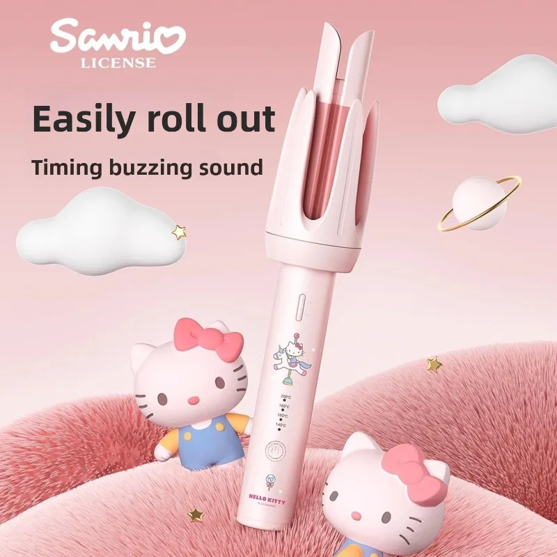 Hello Kitty мультфильм креативный автоматический щипцы для завивки волос с отрицательными ионами уход за волосами долговечная форма милые щипцы для завивки волос подарок для девочек