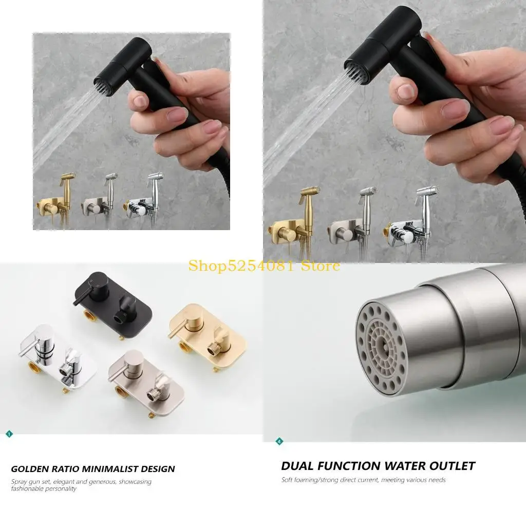 AXYC Upgrades Hand Bidet with Hot & Cold mixers Feminine Wash Bidet Warm Water Bidet Attachment Elderly Care Bidet Solution