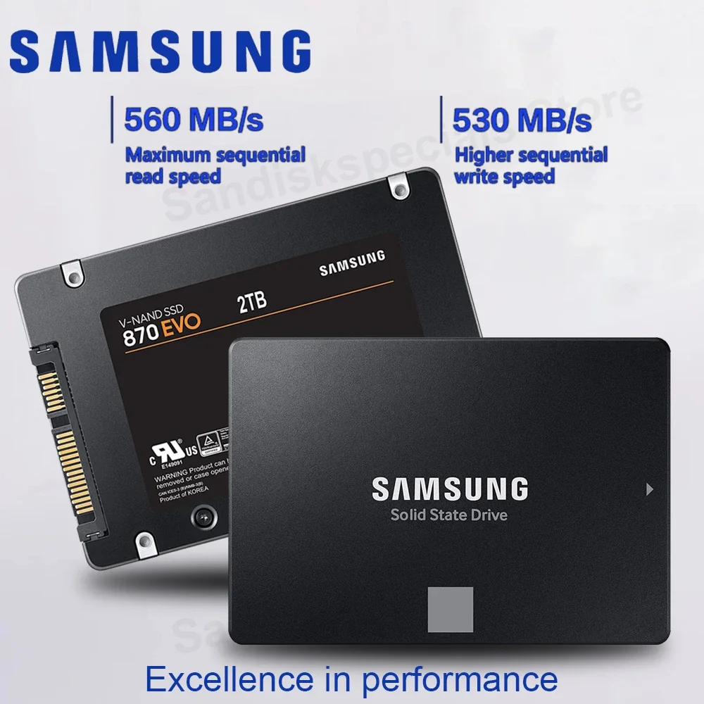 Why the Samsung 870 Evo SATA 2.5 SSD 500GB Is Still the Best