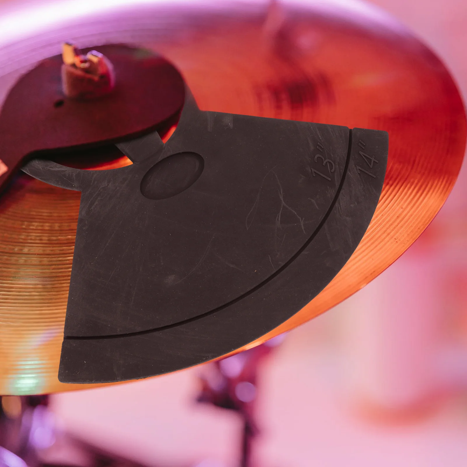 

Sound Silence Cymbal Drum Insulation Pad Mute Dampening Percussion Accessories Rubber Soundproofing Pads