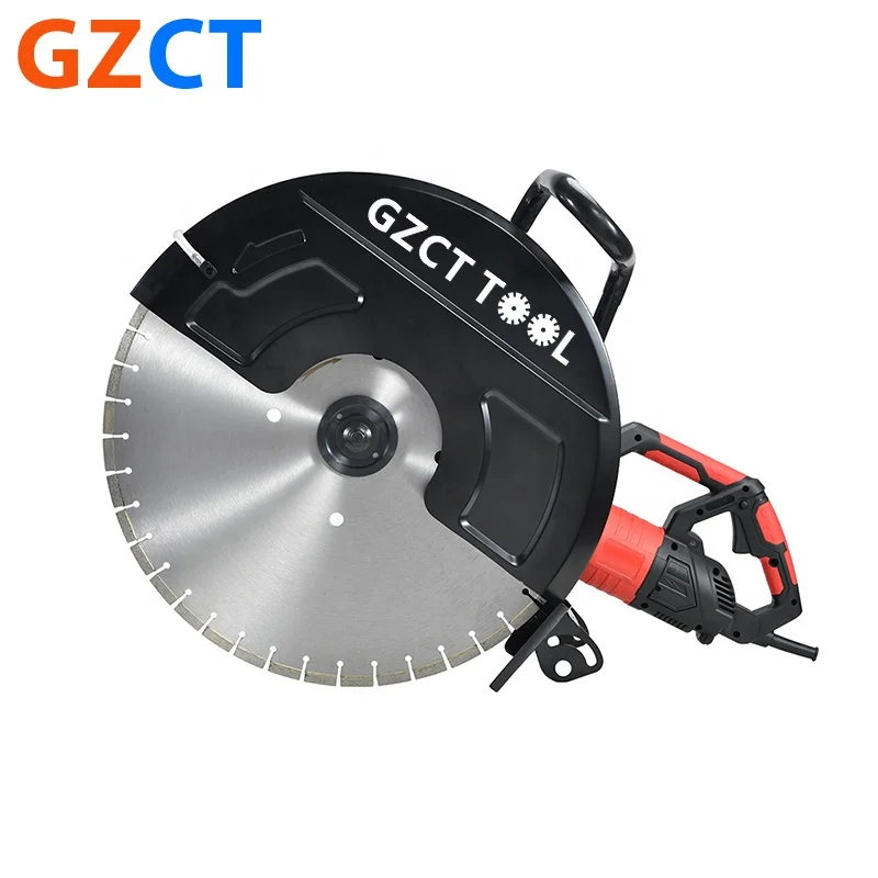 DC520 3500W Electric Cutter Hand Held Concrete Cutting Machine 220V 8inch Depth for Construction Sites and Demolition Work